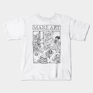 Make Art Kids T-Shirt